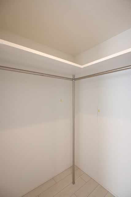 収納　寝室に設置のウォークインクローゼット☆