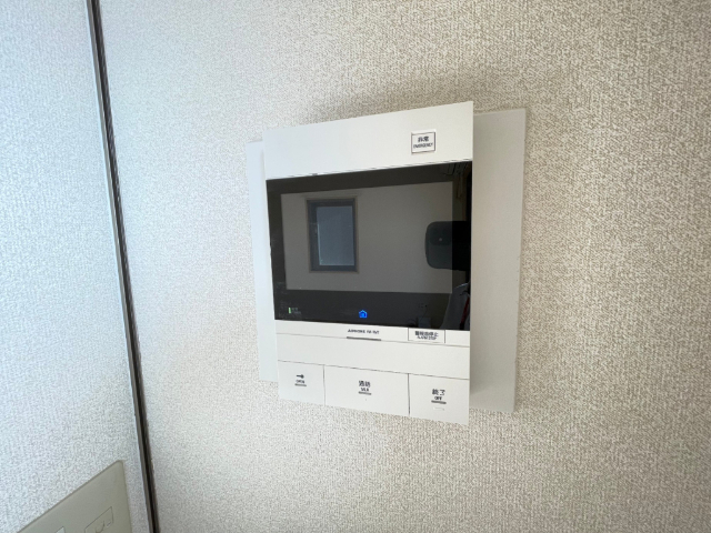 セキュリティ　モニター付きインターフォンです