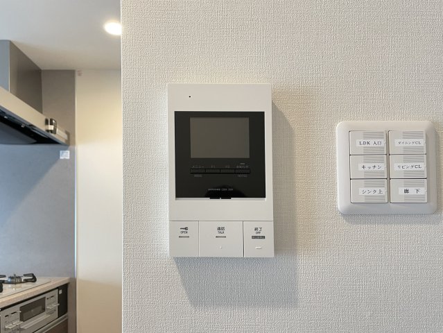 セキュリティ　モニター付インターホン