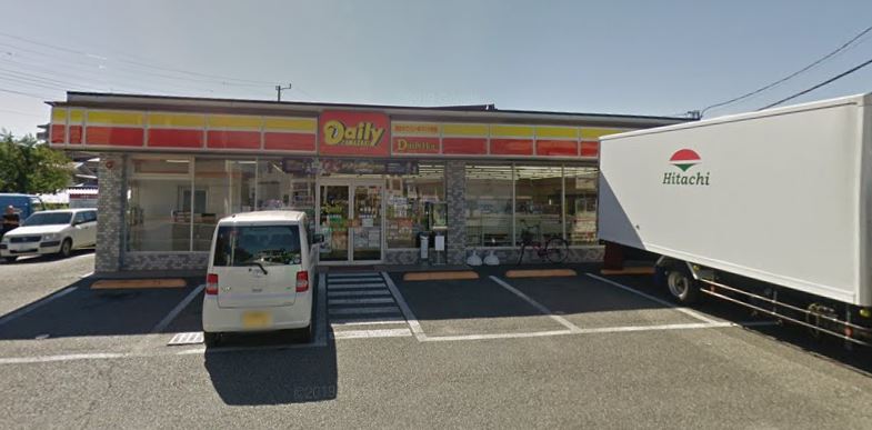 コンビニ　デイリーヤマザキ 竜王篠原店（コンビニ）まで307m