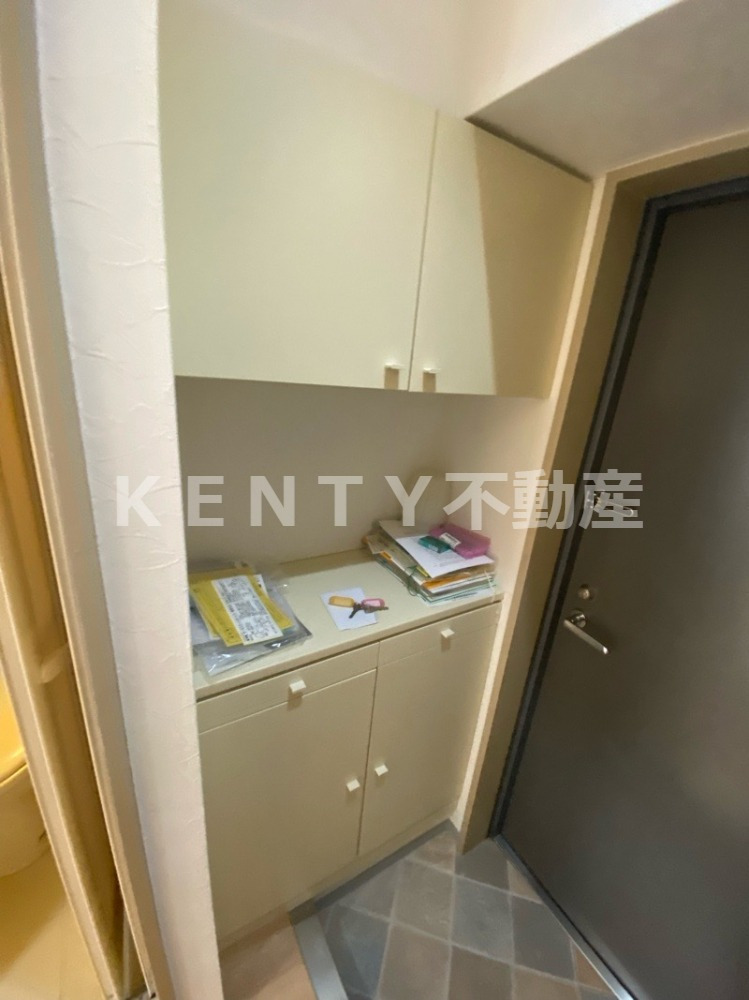 収納　十分な収納スペースがあります