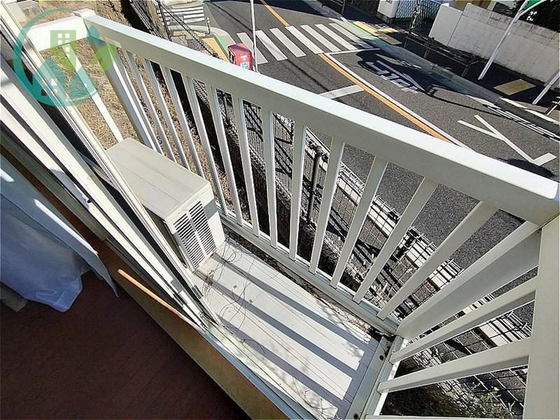 バルコニー　レオパレスマヤコート（家具・家電付、仲介手数料不要）