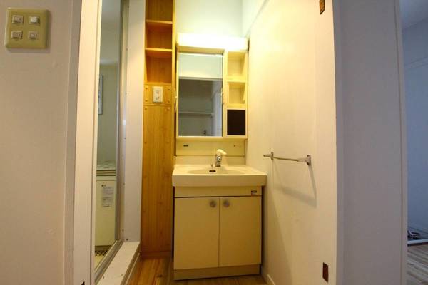 洗面設備　ビレッジハウスの同一物件・同一タイプの間取りの写真です