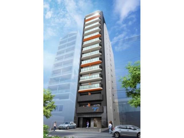 建物外観　完成模型図