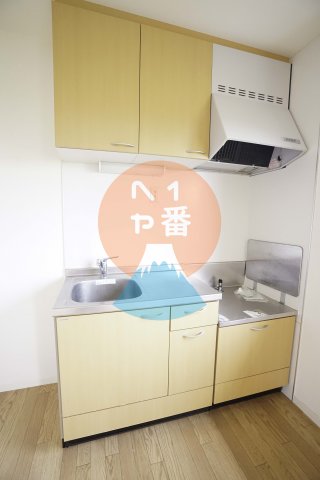 キッチン　ガスコンロ設置可能　※参考写真です