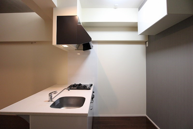 キッチン　カウンターキッチン。2口コンロ・グリル付きです。