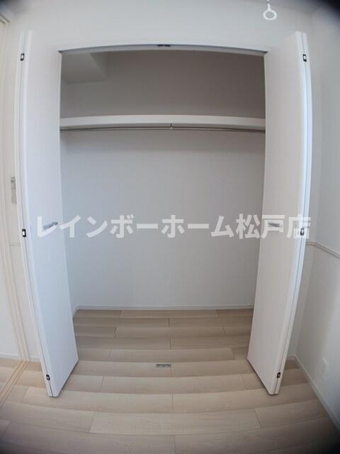 収納　たっぷりとした収納スペースです