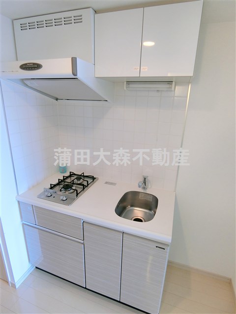 キッチン　2口ガスシステムキッチン