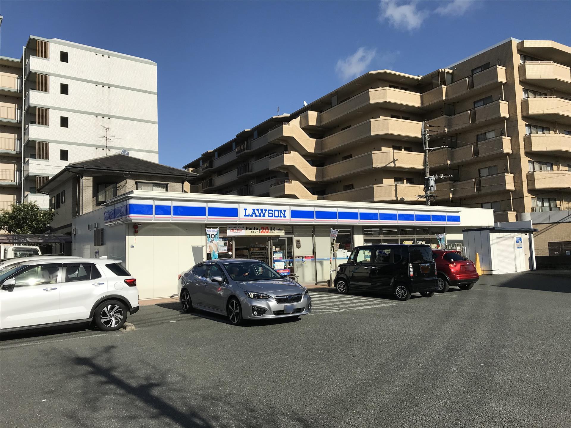 コンビニ　ローソン 熊本保田窪店（コンビニ）まで309m