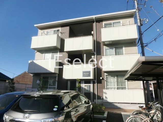 建物外観　１フロア２住戸、全室角部屋です♪
