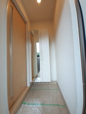 玄関　ゆったりとした玄関です