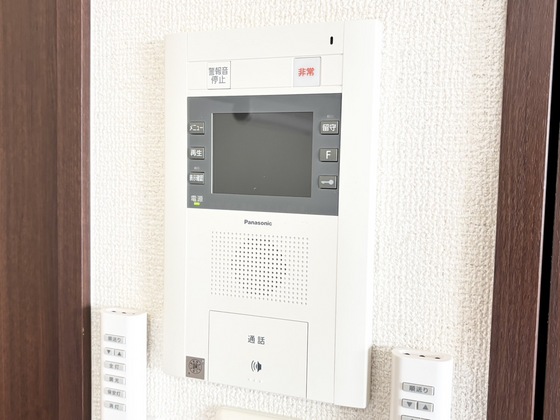 セキュリティ　カメラ付きインターホン