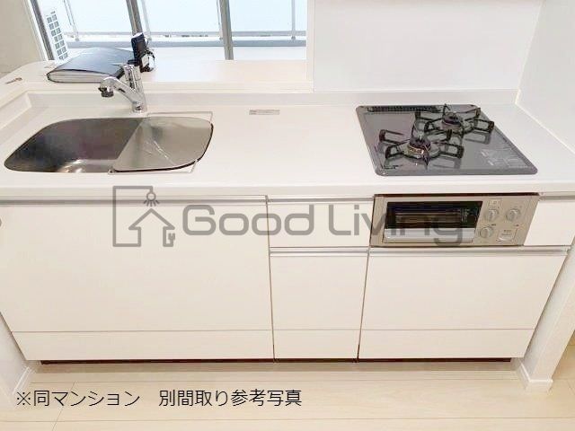 その他設備　グリル付き2口ガスコンロ