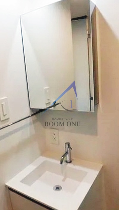 洗面設備　洗面台です。