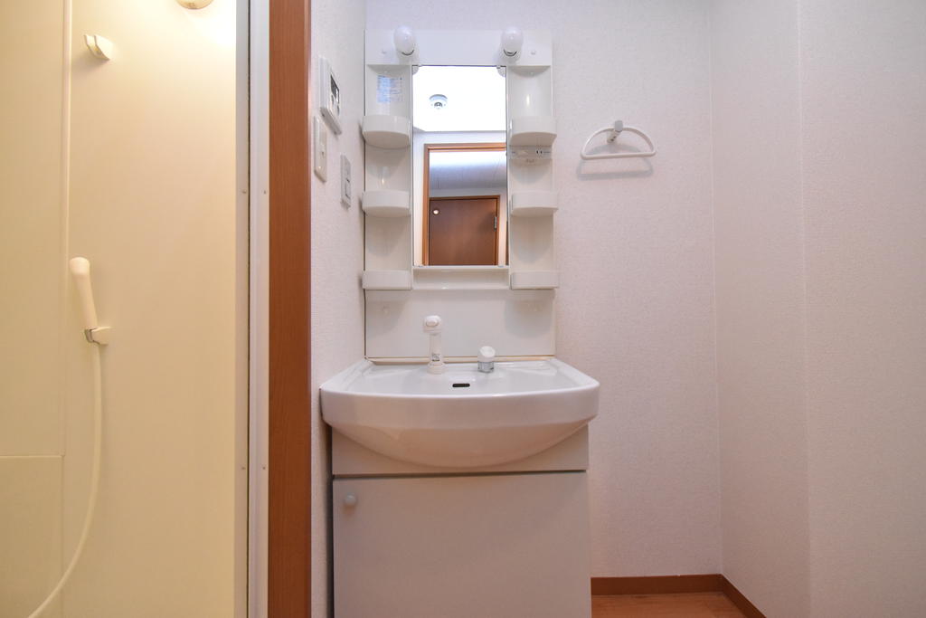 洗面設備　独立・シャワー付洗面化粧台♪洗濯機置き場あり♪（同仕様写真）