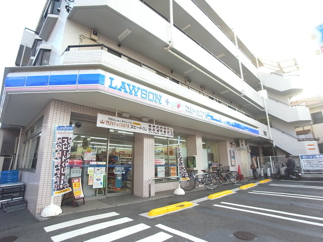 コンビニ　ローソンスリーエフ川崎中野島3丁目店（コンビニ）まで213m