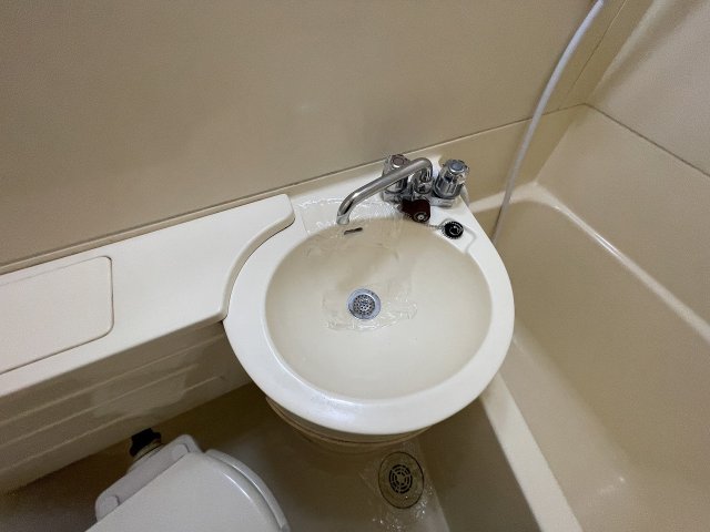 洗面設備　広い洗面スペース