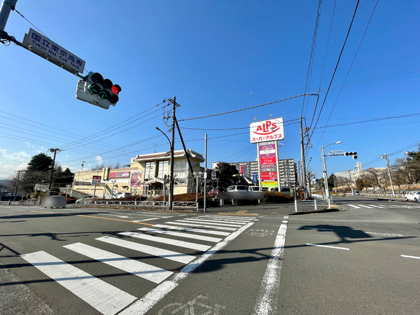 スーパー　スーパーアルプス（スーパー）まで876m