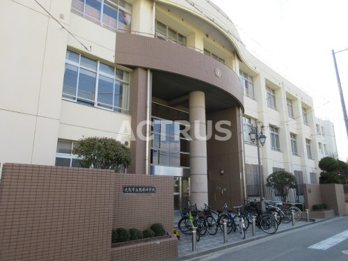 中学校　阪南中学校（中学校）まで494m