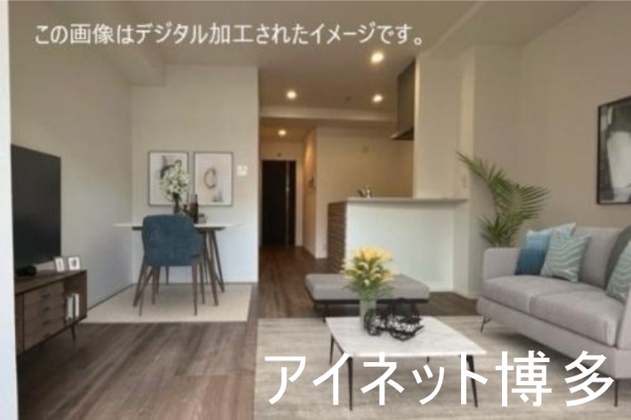 居室・リビング　家具の配置がイメージしやすいですね