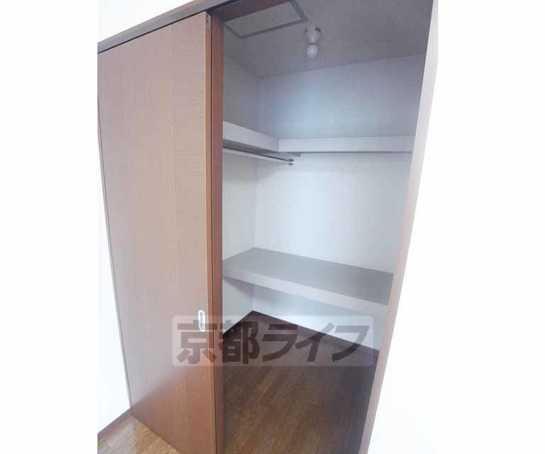 収納　ウォークインクローゼットです。