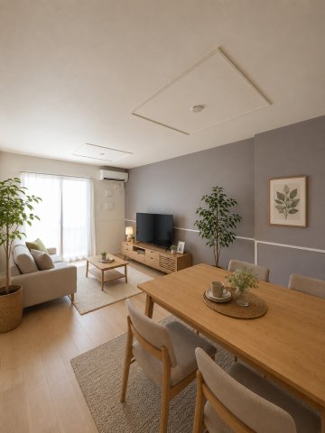 建物外観　※家具を配置したイメージです。