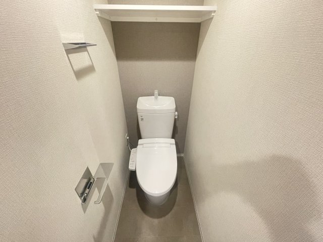 トイレ　ゆったりとした空間のトイレです