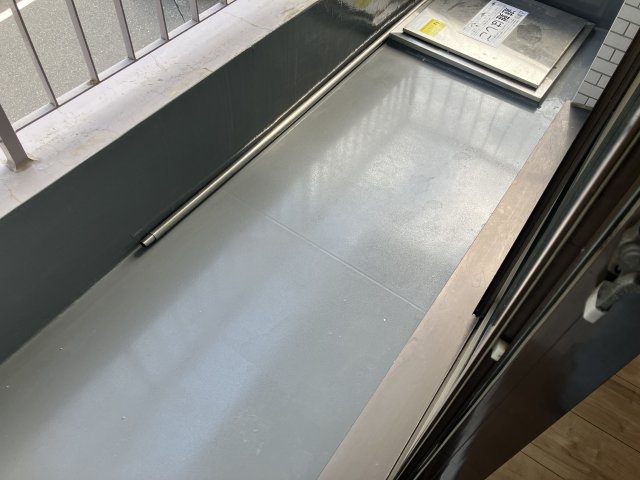 バルコニー　落ち着いた時間を過ごせるバルコニーです