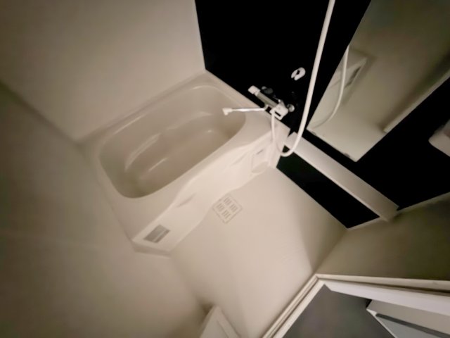 バス・シャワールーム　広めのお風呂は一日の疲れを癒してくれます。