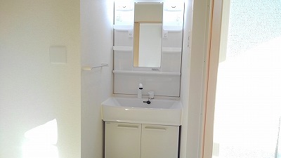 洗面設備　図面と現状に相違がある場合には現状を優先