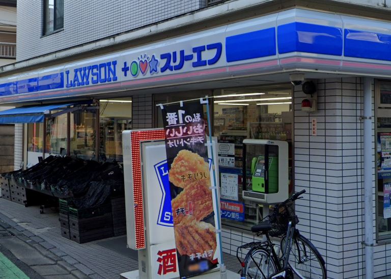 コンビニ　ローソン・スリーエフ 世田谷船橋店（コンビニ）まで369m