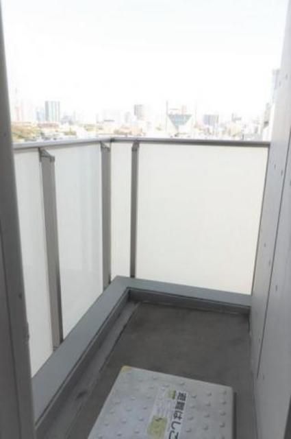 バルコニー　広々としたバルコニーです