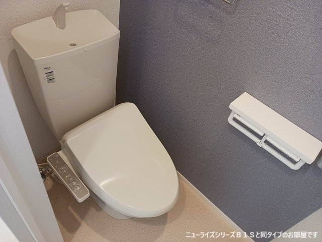 トイレ　ゆったりとした空間のトイレです
