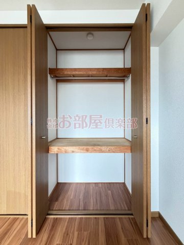 収納　十分な収納スペースがあります