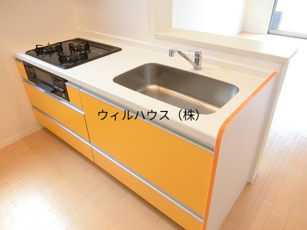 キッチン　３口ガスコンロ！
