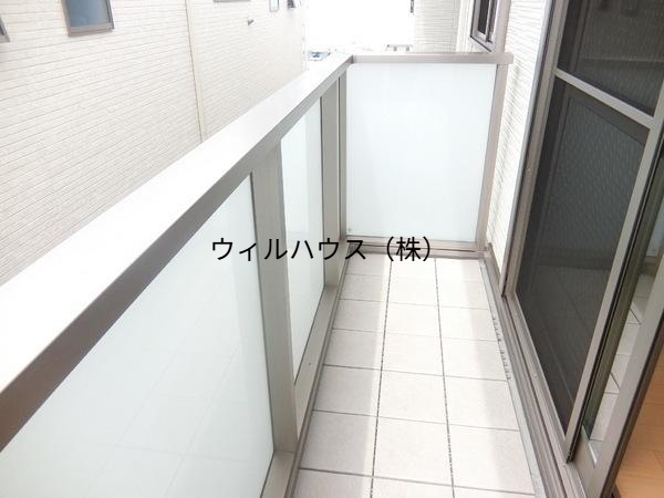 バルコニー　日当たり良好！