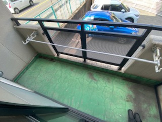 バルコニー　※別部屋の写真です
