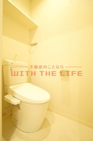 トイレ　ゆったりとした空間のトイレです