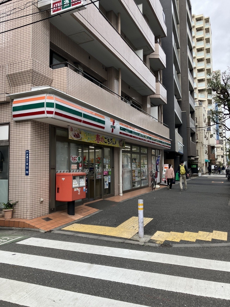 コンビニ　セブンイレブン 品川戸越3丁目店（コンビニ）まで160m