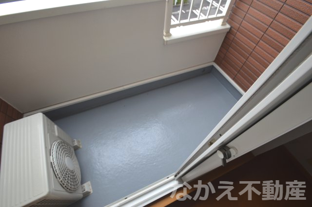 バルコニー　広々としたバルコニーです