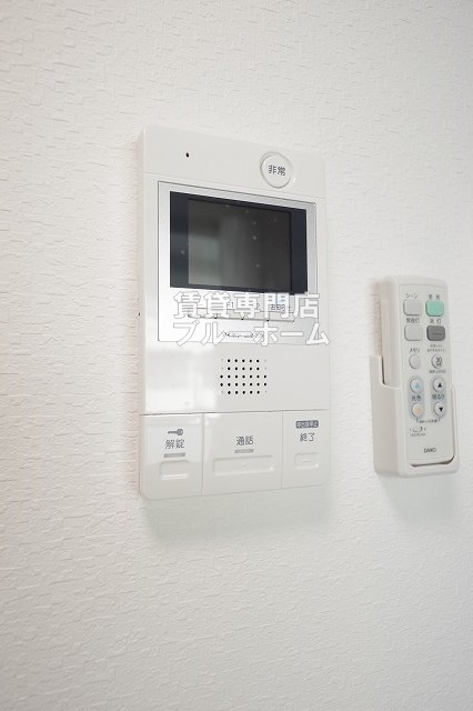 セキュリティ　TVモニター付きで防犯対策バッチリです！