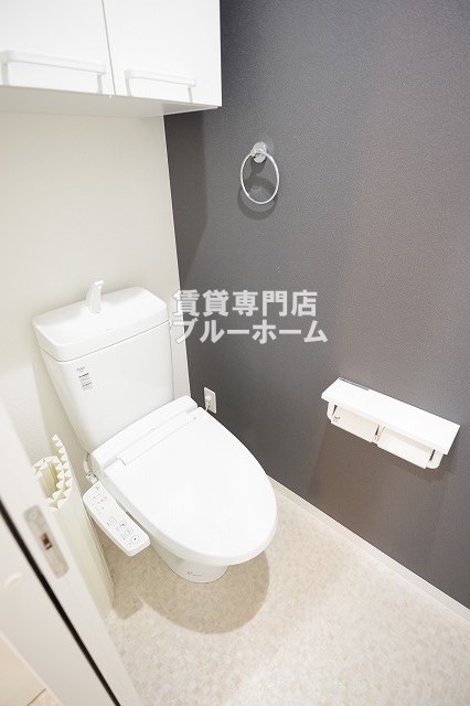 トイレ　温水洗浄便座です！