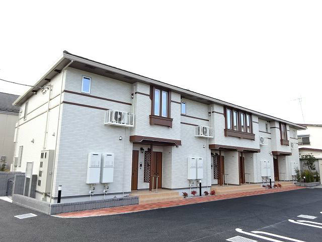 建物外観　ペット相談可。