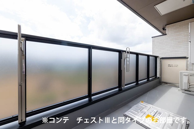 バルコニー　施工イメージです。