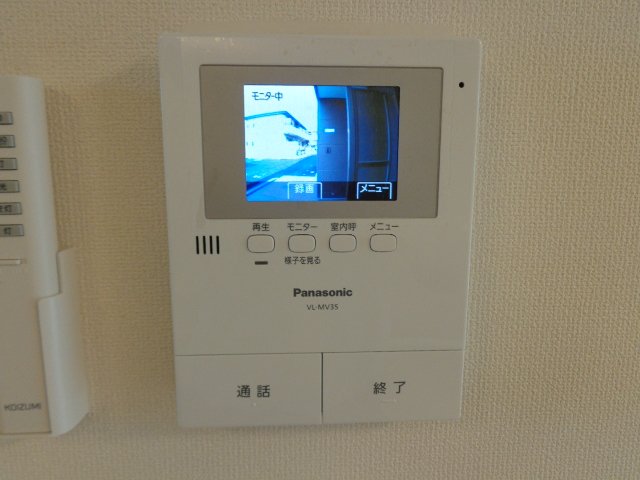 セキュリティ　カメラ付インターホン（イメージ）