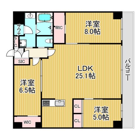 プレジオ西宮北口の間取り写真