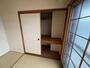収納　寝室の収納です。部屋がすっきり片付きます。