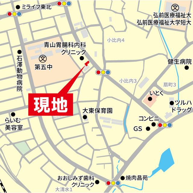 その他　現地案内図