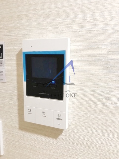 セキュリティ　モニター付インターホンです。