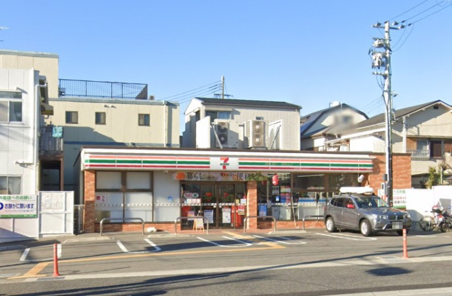 コンビニ　セブンイレブン 神戸篠原南町４丁目店（コンビニ）まで150m